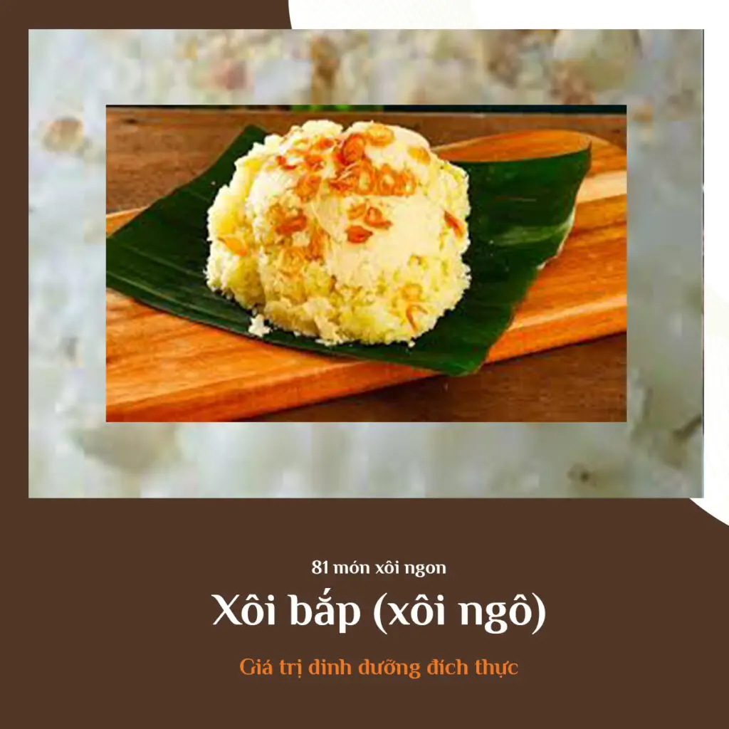 Xôi bắp (xôi ngô)