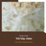 Xôi bắp (ngô) nhão