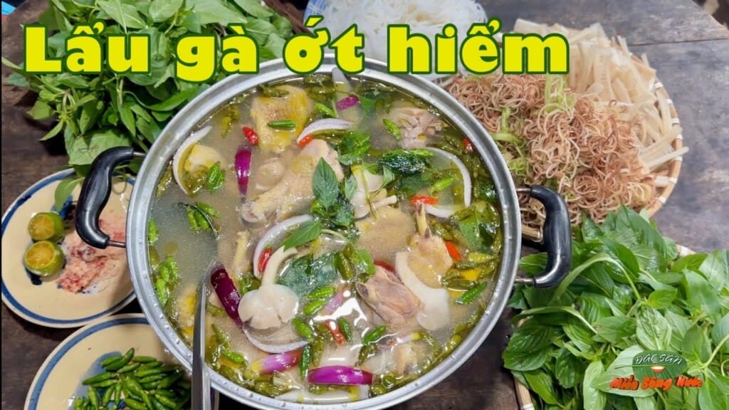 Lẩu gà ớt hiểm chua cay, món ngon đãi bạn nhân ngày đi chơi| Đặc sản miền sông nước