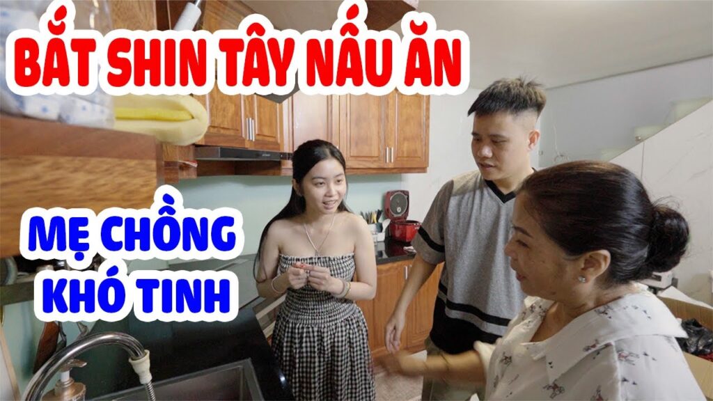 Shin Tây Nổi Điên Khi Bị Mẹ Vĩnh Bắt Nấu Ăn Vì Tưởng Là Con Dâu | Vĩnh Vui Vẻ.