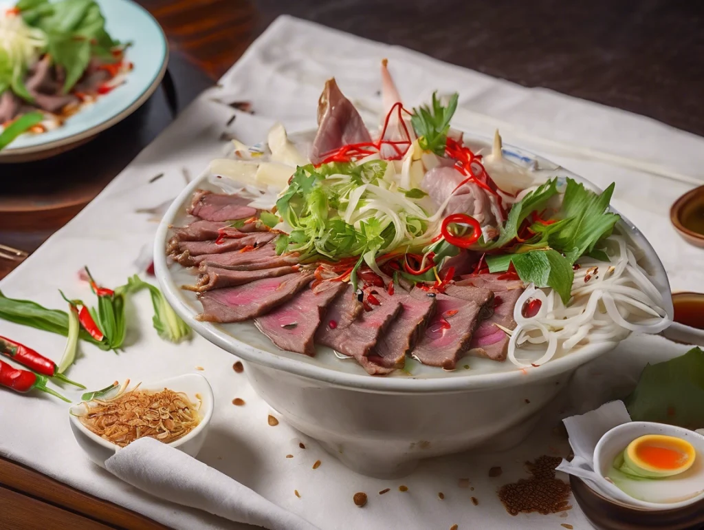 Gỏi bắp bò hoa
