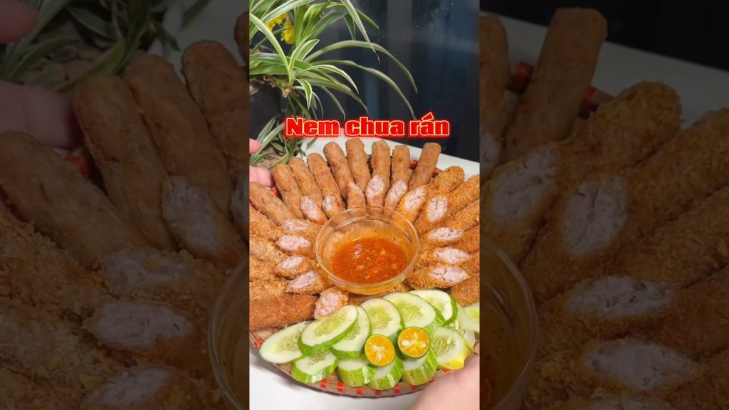 Làm nem chua rán tại nhà