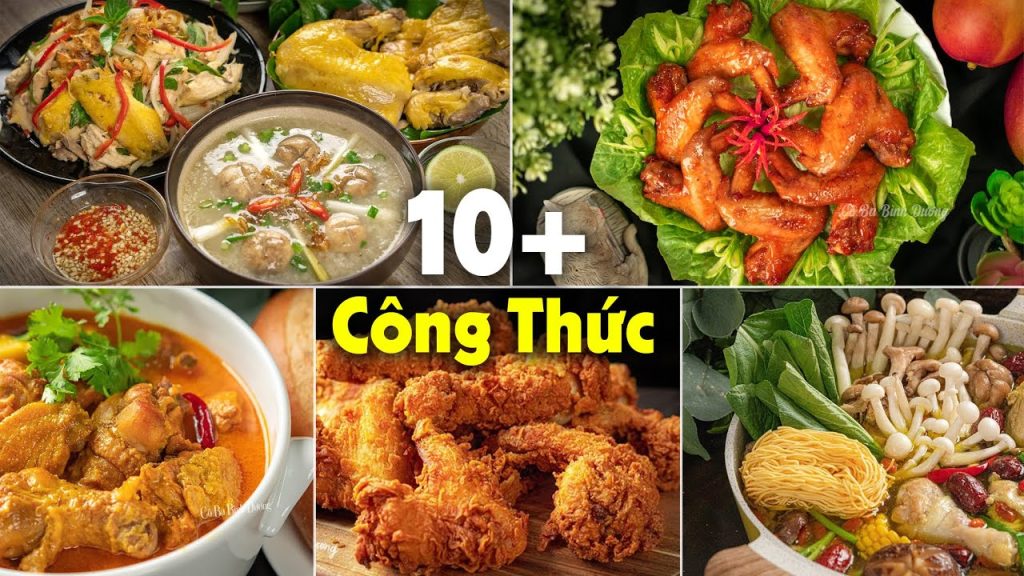 Top 10+ công thức nấu gà siêu ngon cho tiệc cuối năm