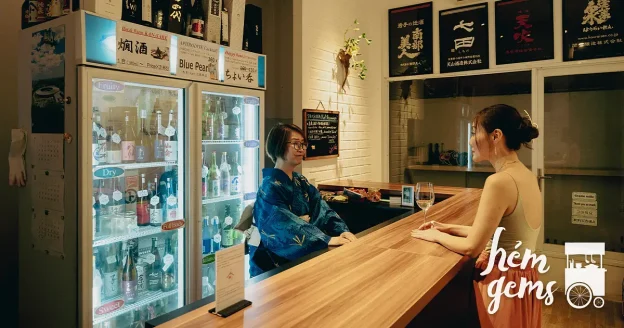 Hẻm Gems: KURA Bar — Thiên đường sake ẩn mình giữa phố Nhật Bình Thạnh