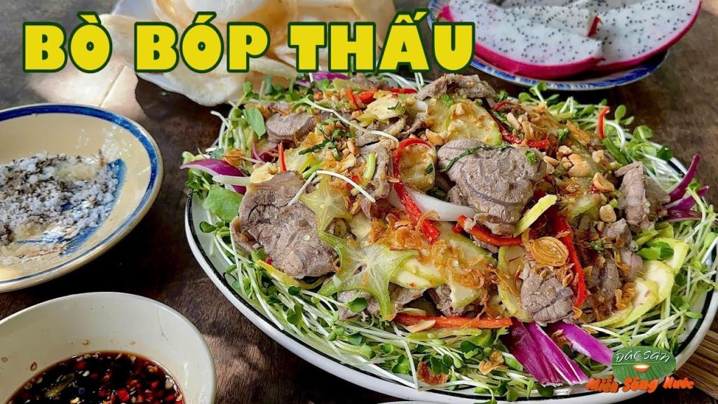 Bắp bò chuối chát khế chua, món ngon bóp thấu hai mùa quê hương | Đặc sản miền sông nước Bắp bò chuối chát khế chua, món ngon bóp thấu hai mùa quê hương | Đặc sản miền sông nước