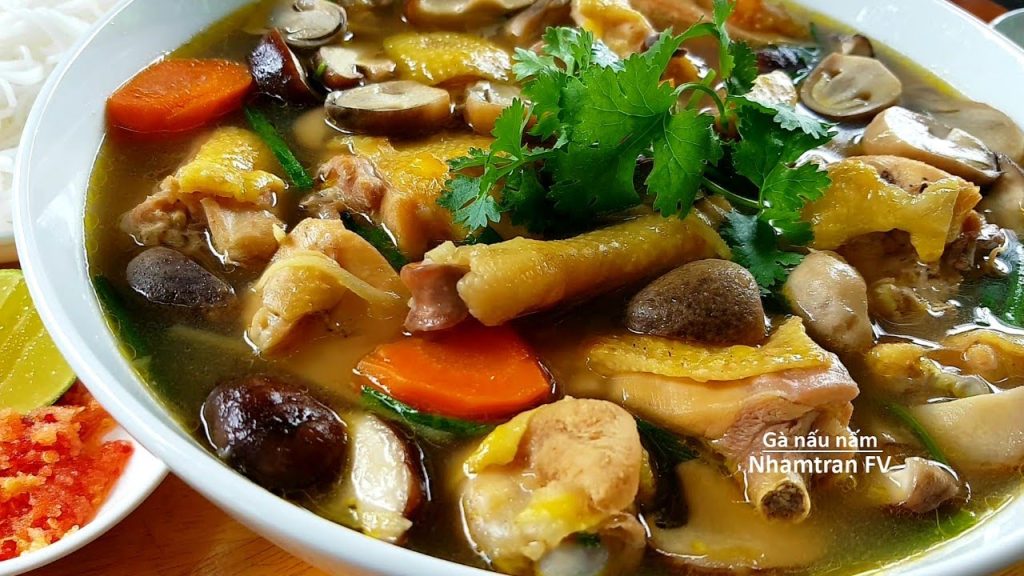 GÀ NẤU NẤM Vị ngọt thanh thơm ngon bổ dưỡng cách làm đơn giản hơn ai cũng nấu được |Nhamtran FV GÀ NẤU NẤM Vị ngọt thanh thơm ngon bổ dưỡng cách làm đơn giản hơn ai cũng nấu được |Nhamtran FV