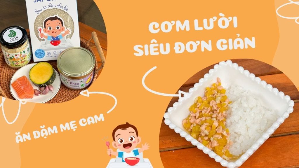 Cách Nấu Cơm Nát Cho Bé Tăng Thô | Ăn Dặm Mẹ Cam