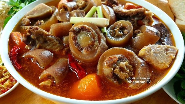 ĐUÔI BÒ HẦM SẢ cách nấu mới đơn giản hơn mà rất ngon hợp đãi tiệc gia đình |Nhamtran FV
