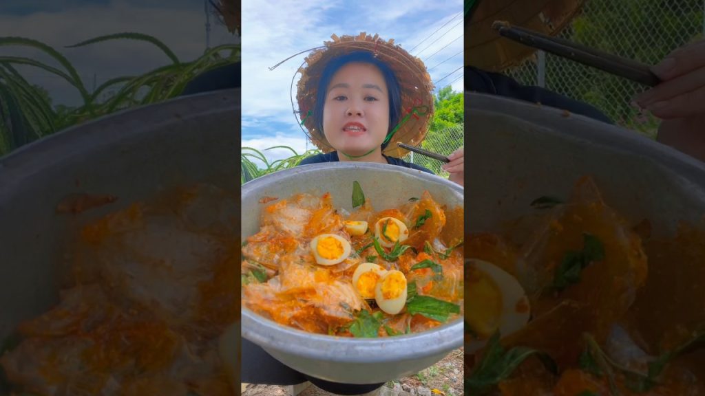 Thử Làm Bánh Tráng Trộn Ăn Ngon Nhức Nách| Dibi #shorts #dibi