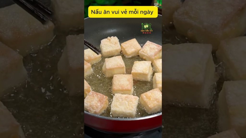 Đậu phụ chiên cách này đang Hot trên mạng