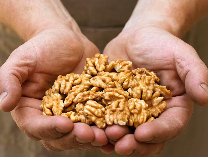 Tác dụng của quả óc chó với sức khỏe Sử dụng quả óc chó tăng khả năng làm cha