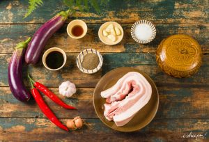 Cà tím nướng nước tương tiêu