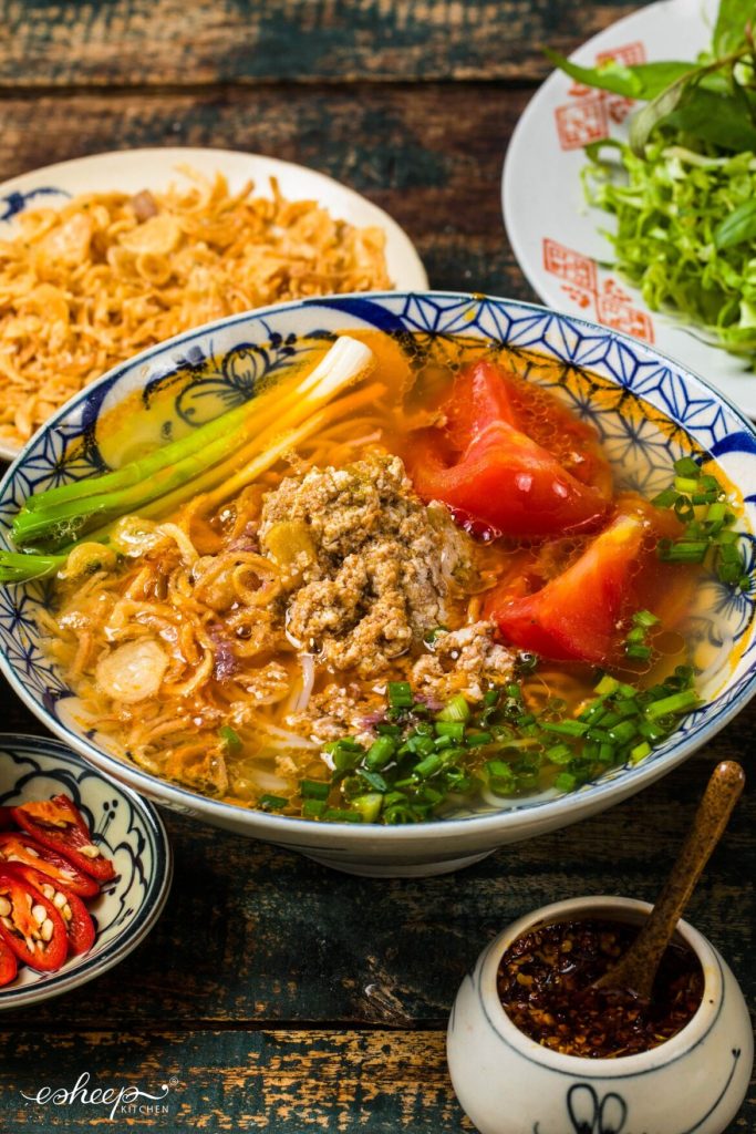 Nồng nàn hương bún riêu cua theo “Lối cũ” Hà Nội Nồng nàn hương bún riêu cua theo “Lối cũ” Hà Nội