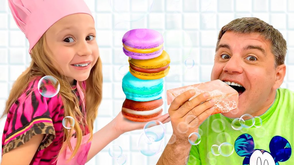 Nastya nấu ăn cho bố. Các hoạt động vui vẻ dành cho gia đình. Truyện mới dành cho trẻ em Nastya nấu ăn cho bố. Các hoạt động vui vẻ dành cho gia đình. Truyện mới dành cho trẻ em