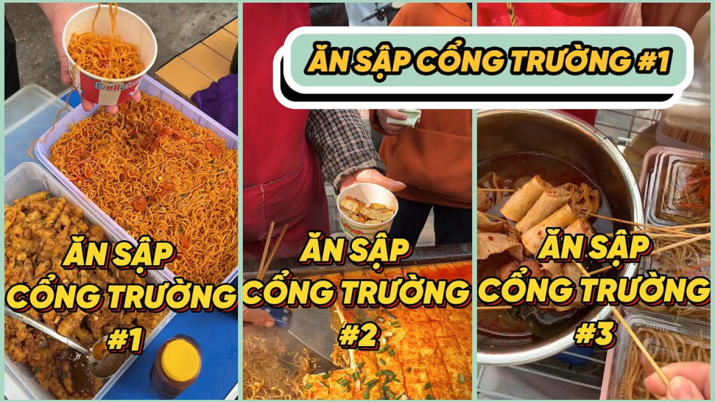 Tổng hợp ăn sập cổng trường – P1 Tổng hợp ăn sập cổng trường – P1