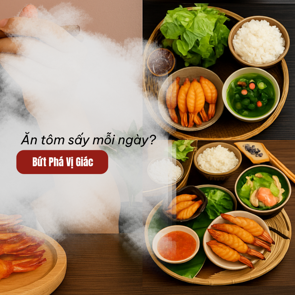 Tôm sấy khô ăn liền – Món ăn vặt tiện lợi, ngon miệng mỗi ngày Tôm sấy khô ăn liền – Món ăn vặt tiện lợi, ngon miệng mỗi ngày