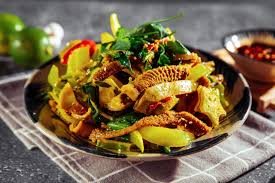 Lòng dê xào sả ớt Lòng dê