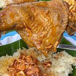 Cơm nếp gà rô ti