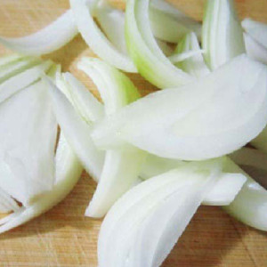Hành tây cắt lát mỏng