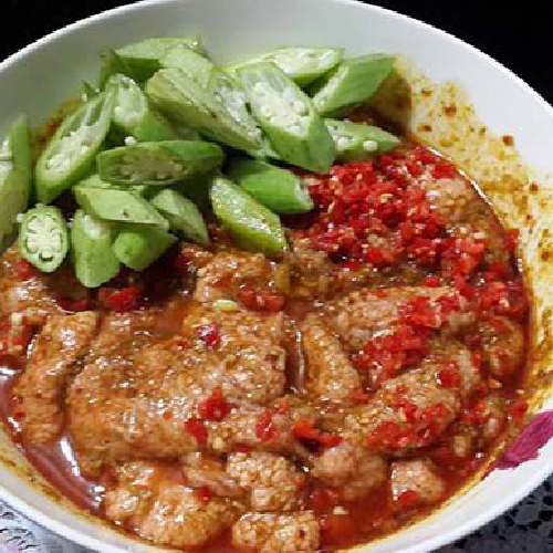 Nầm dê là gì, cách chế biến nầm dê nướng Món nầm dê đã ướp