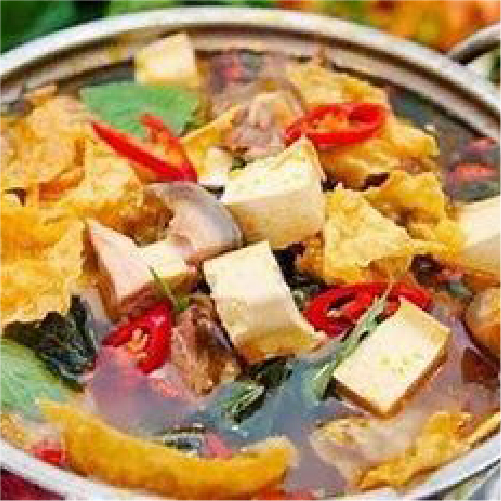 Dê hầm với thuốc bắc
