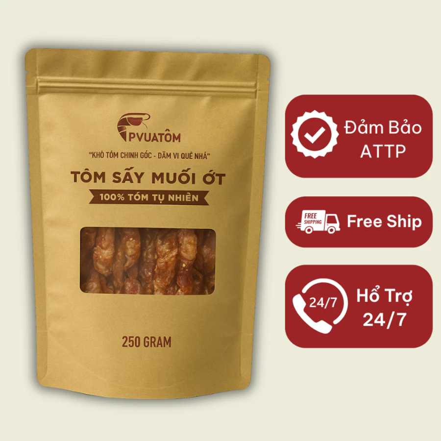 Tôm sấy muối ớt – Đặc sản miền Tây Cà Mau ăn một lần là ghiền!