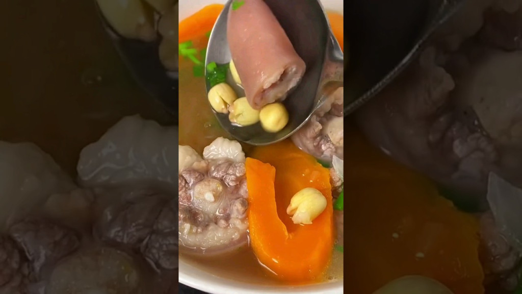 Đuôi heo hầm hạt sen.Món ngon bổ cho người ốm @Kenhlediem Đuôi heo hầm hạt sen.Món ngon bổ cho người ốm @Kenhlediem