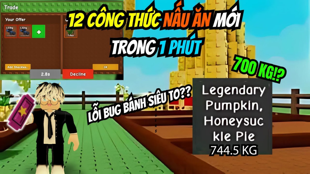 TÔI ĐÃ MỞ KHÓA 12 CÔNG THỨC NẤU ĂN MỚI TRONG GROW A GARDEN!? #growagarden #roblox TÔI ĐÃ MỞ KHÓA 12 CÔNG THỨC NẤU ĂN MỚI TRONG GROW A GARDEN!? #growagarden #roblox