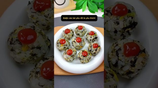Cách Làm Viên Cơm Nắm Rong Biển – Món Ngon Dễ Làm Tại Nhà
