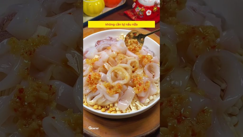 Mực nấu theo cách này ngon lắm nha   #amthuc #monngonnhalam #monngon