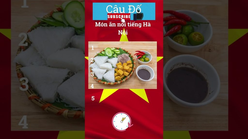Câu đố món ngon Hà Nội #tomoquiz #câu_đố