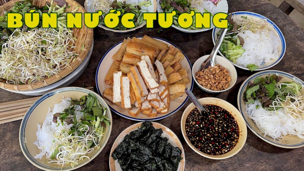 Tàu hủ rau bún nước tương, ngày chay ăn món bình thường mà ngon | Đặc sản miền sông nước Tàu hủ rau bún nước tương, ngày chay ăn món bình thường mà ngon | Đặc sản miền sông nước